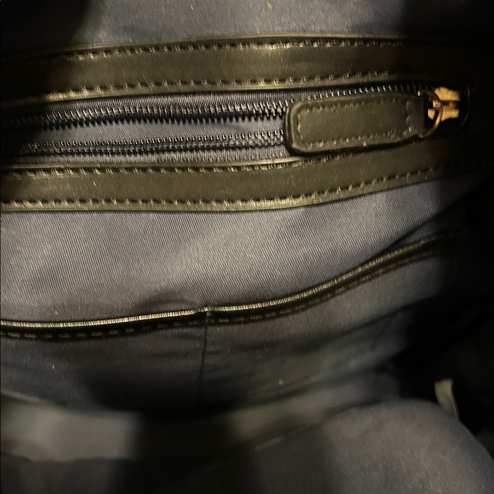 Navy Joan and David Backpack with trolley sleeve - Picture 5 of 8